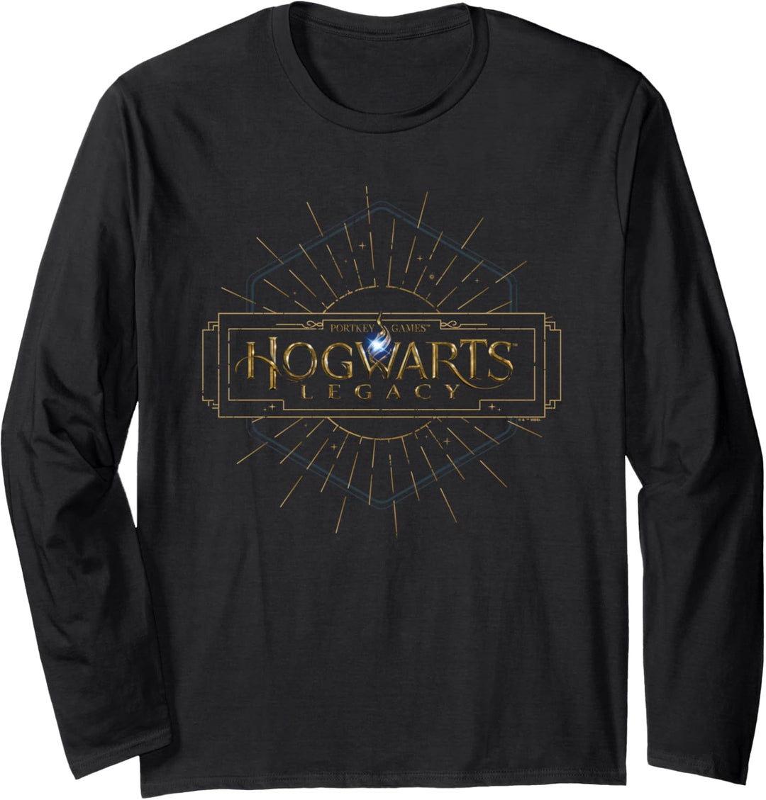 Harry Potter Hogwarts Legacy Full Color Logo Langarmshirt
