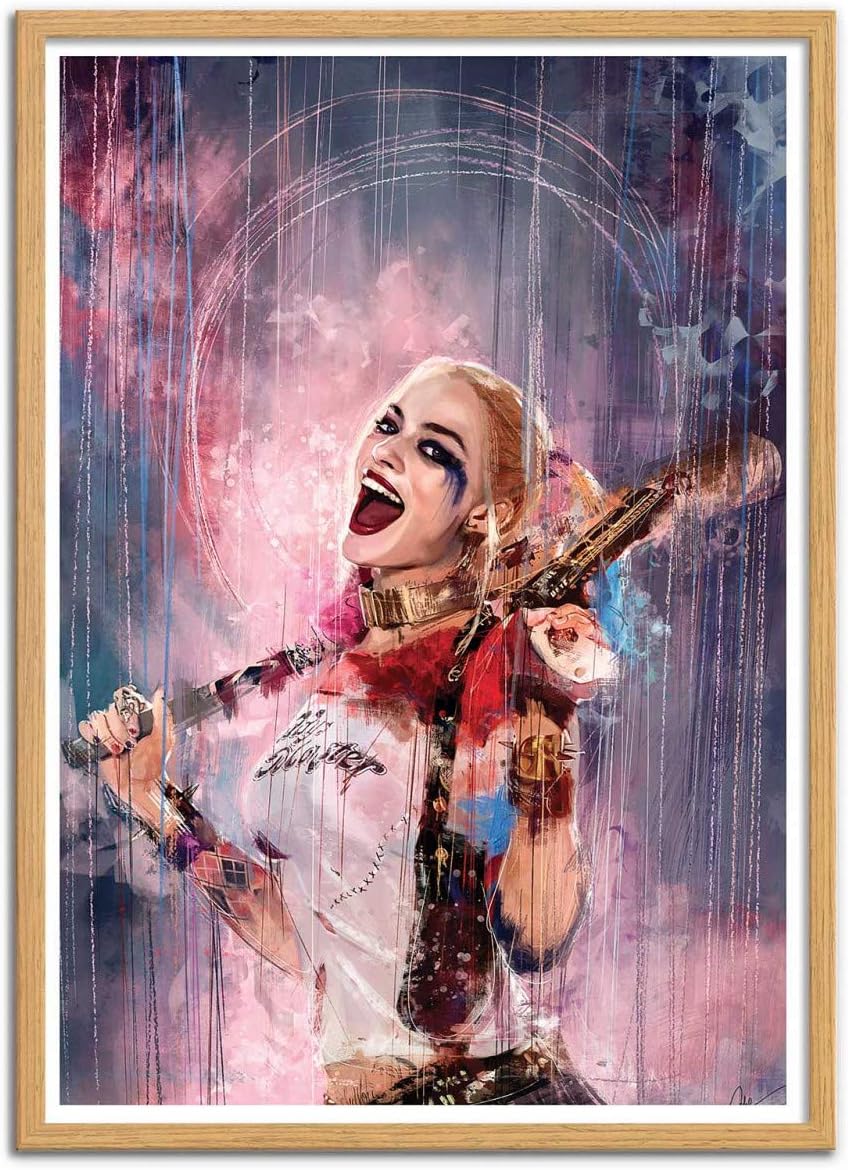 Wall Editions Art-Poster - Harley Quinn - Wisesnail