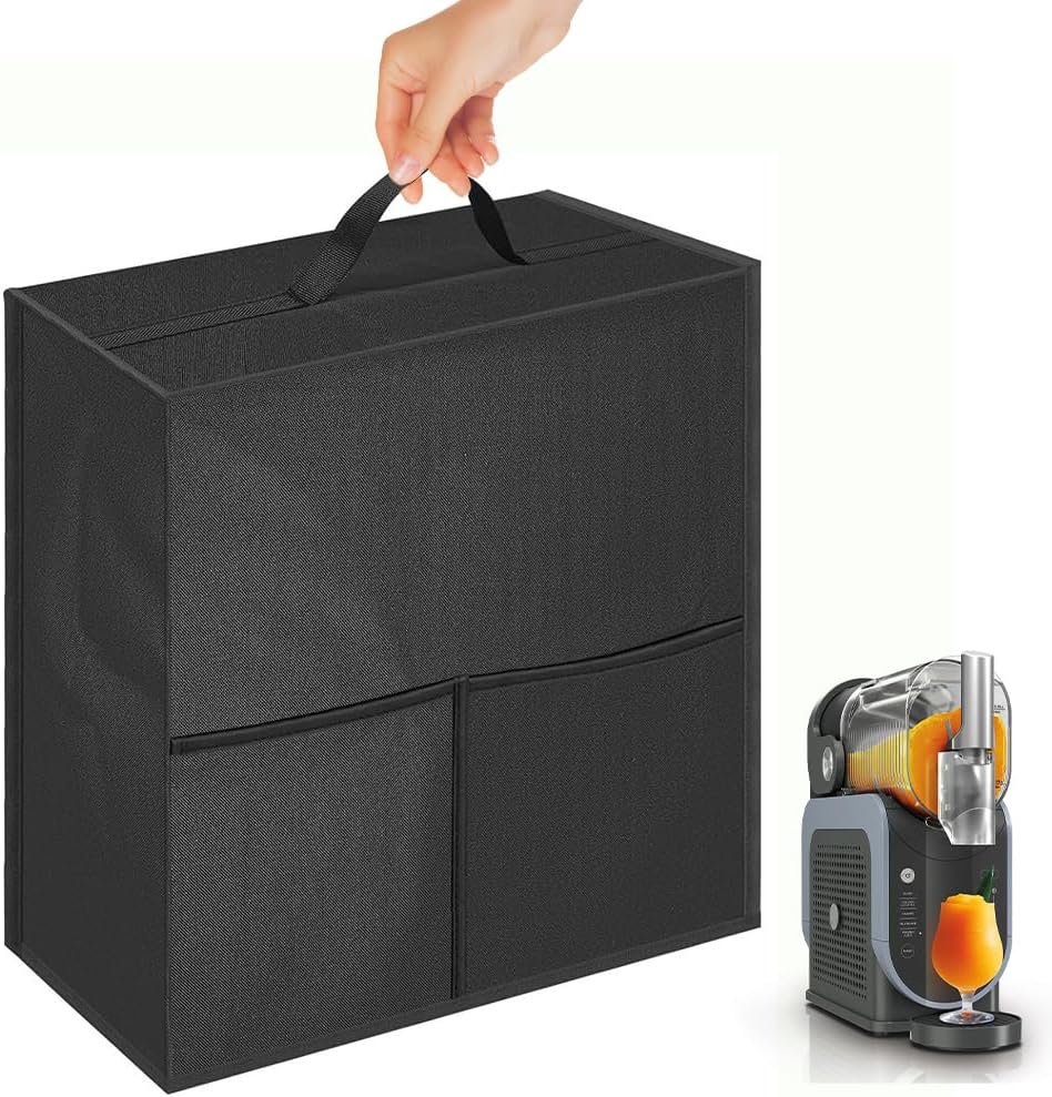 Slushi Maschine Abdeckung, 48 x 20 x 43 cm 600D-Nylonmaterial wasserdichte Abdeckung Slush Maschine