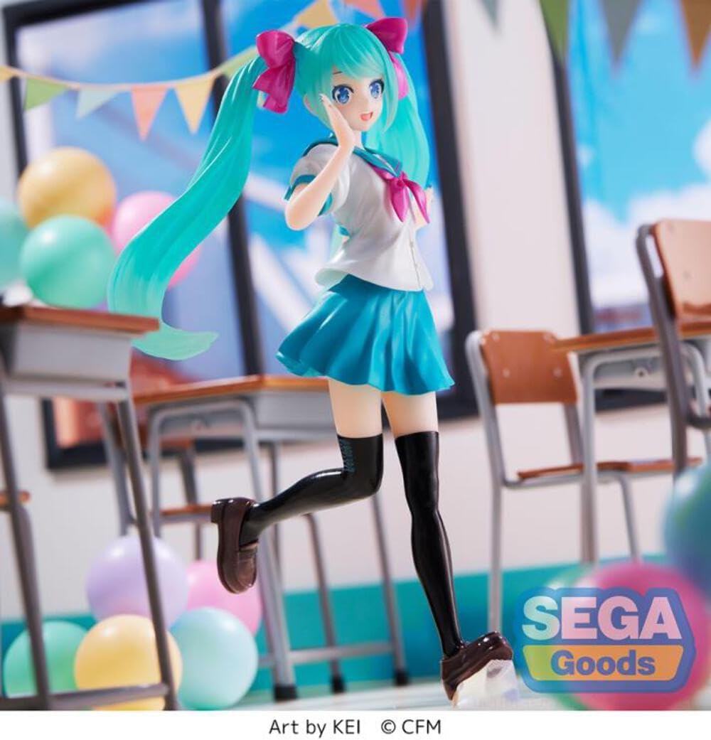 SEGA Goods Hatsune Miku – 16. Geburtstag zu KEI – Figur Luminasta, 18 cm