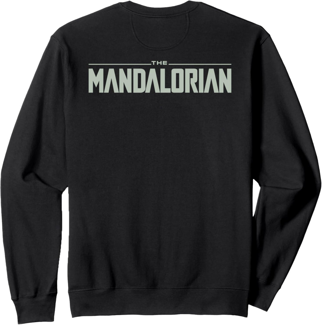 Star Wars The Mandalorian The Child Faded Circle Portrait Sweatshirt