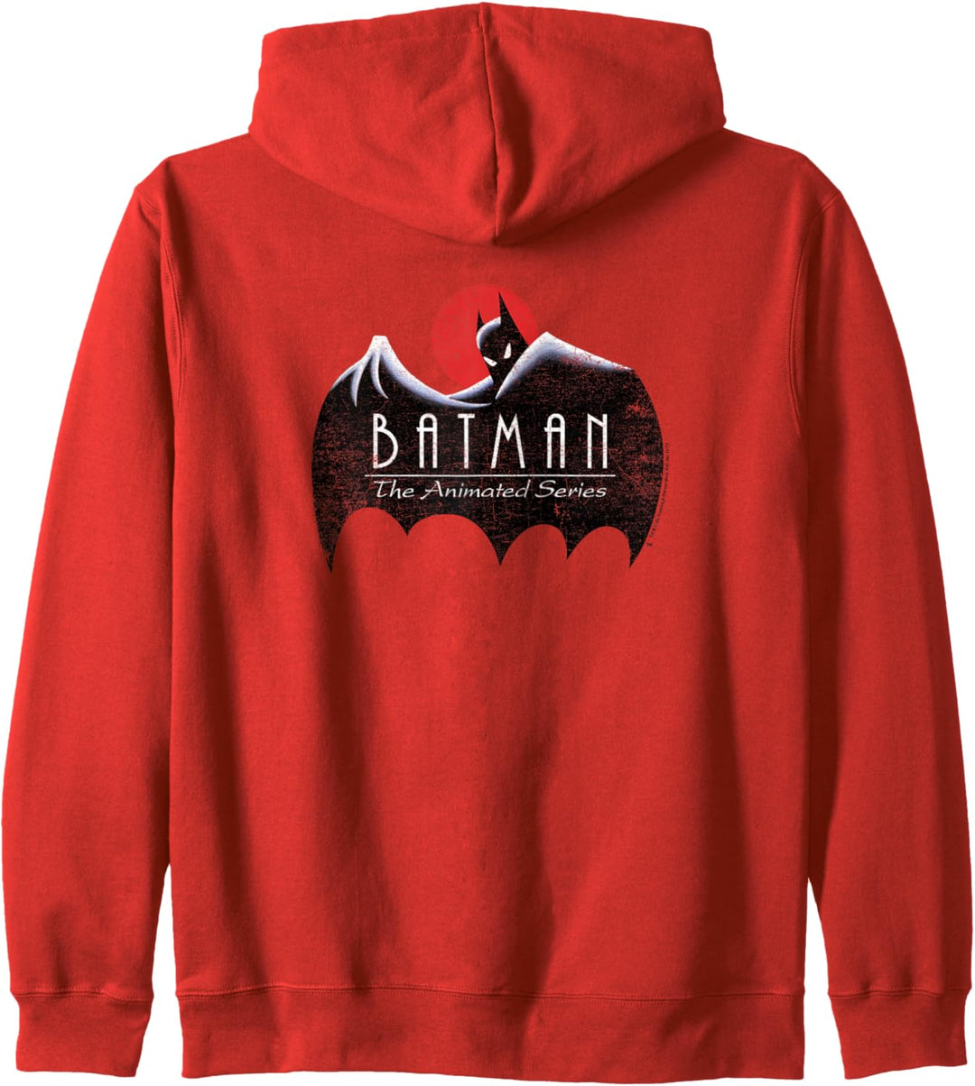 Batman: Animated Series Distressed Logo Kapuzenjacke
