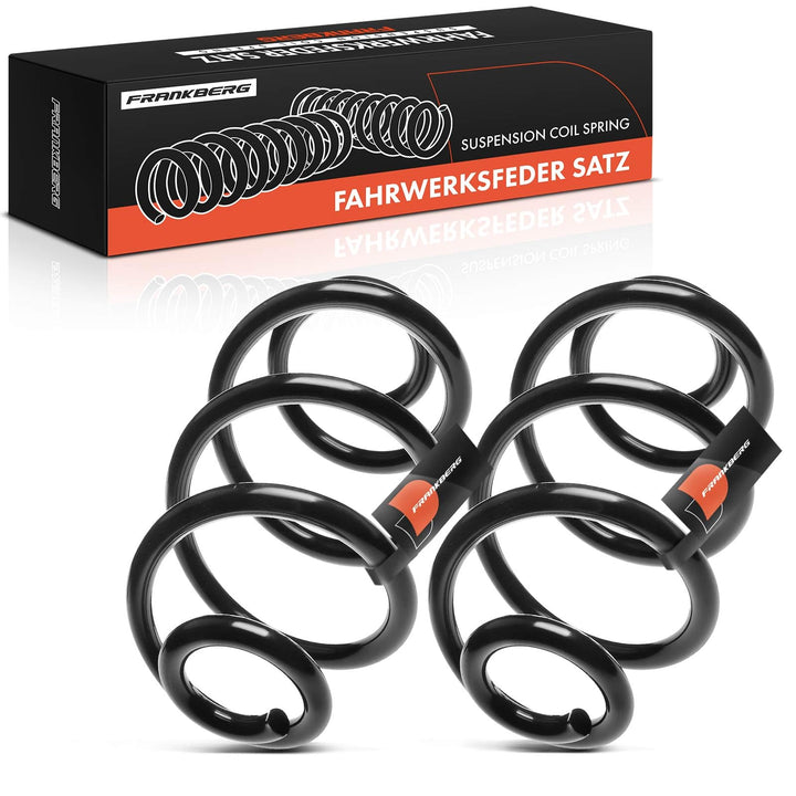 Frankberg 2x Federn Fahrwerksfeder Hinterachse Kompatibel mit Clio III 2005-2014 Clio III Grandtour