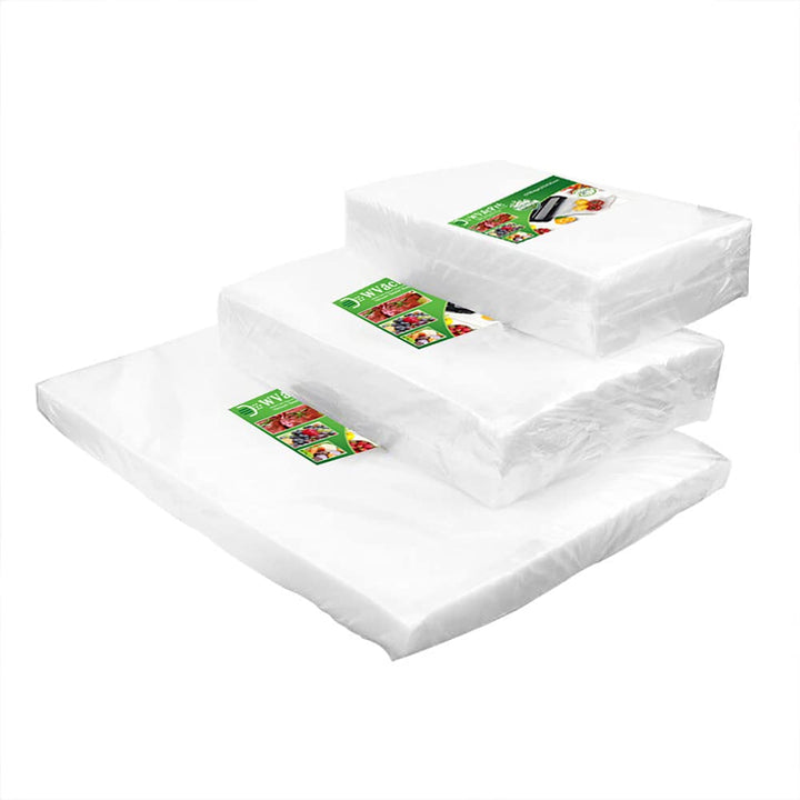 WVacFre 150 Beutel 15x25cm(50) und20x30cm(50) und28x40cm(50) Vakuumier Beutel Vakuumbeutel für Leben