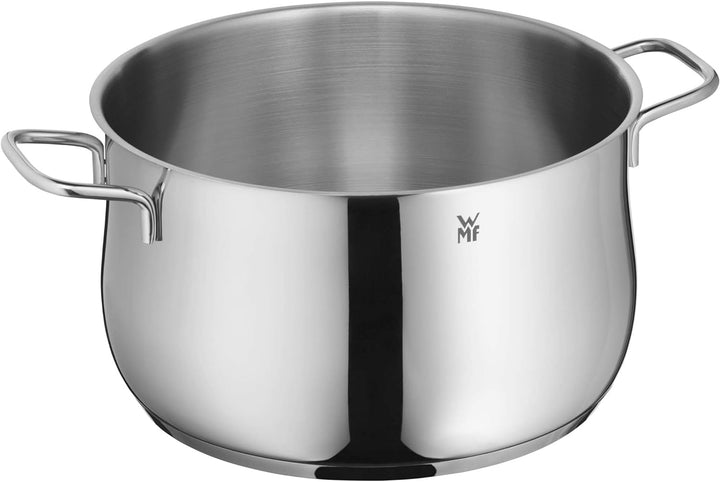 WMF Diadem Plus Kochtopf klein 16 cm, Glasdeckel, Bratentopf Induktion 1,5l, Cromargan Edelstahl pol