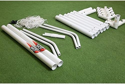 Fussballtor Powershot® 2 Jahre Garantie (Struktur) – robust und robust – Grösse wählbar 2,4 x 1,2 m,