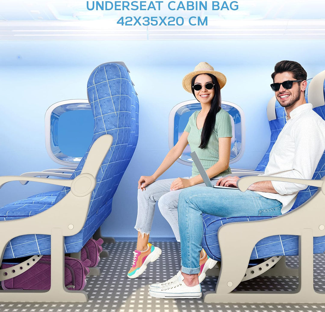 Flight Knight easyJet Underseat Carry On Non Priority Approved Handgepack Koffer - 2 Rader - Ultra L