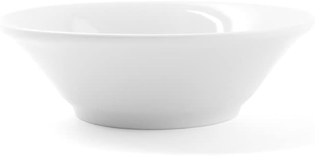 Holst Porzellan Angebots-Set Porzellan Müslischalen 17 cm 0,60 l, MA 338 PACK 6, Weiss