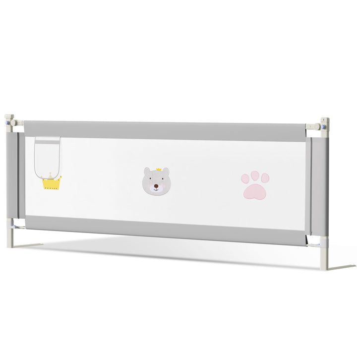 Ikodm Rausfallschutz Bett 2X 200cm und 1x 180cm Bettgitter 3 Pack für 1.8M x 2M betten Kinderbett Kl