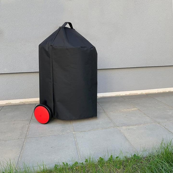 AMZBBQ® Premium Grillabdeckung, wasserdichte Grillhaube für Ihren Kugelgrill, 100% Wetterfeste und U