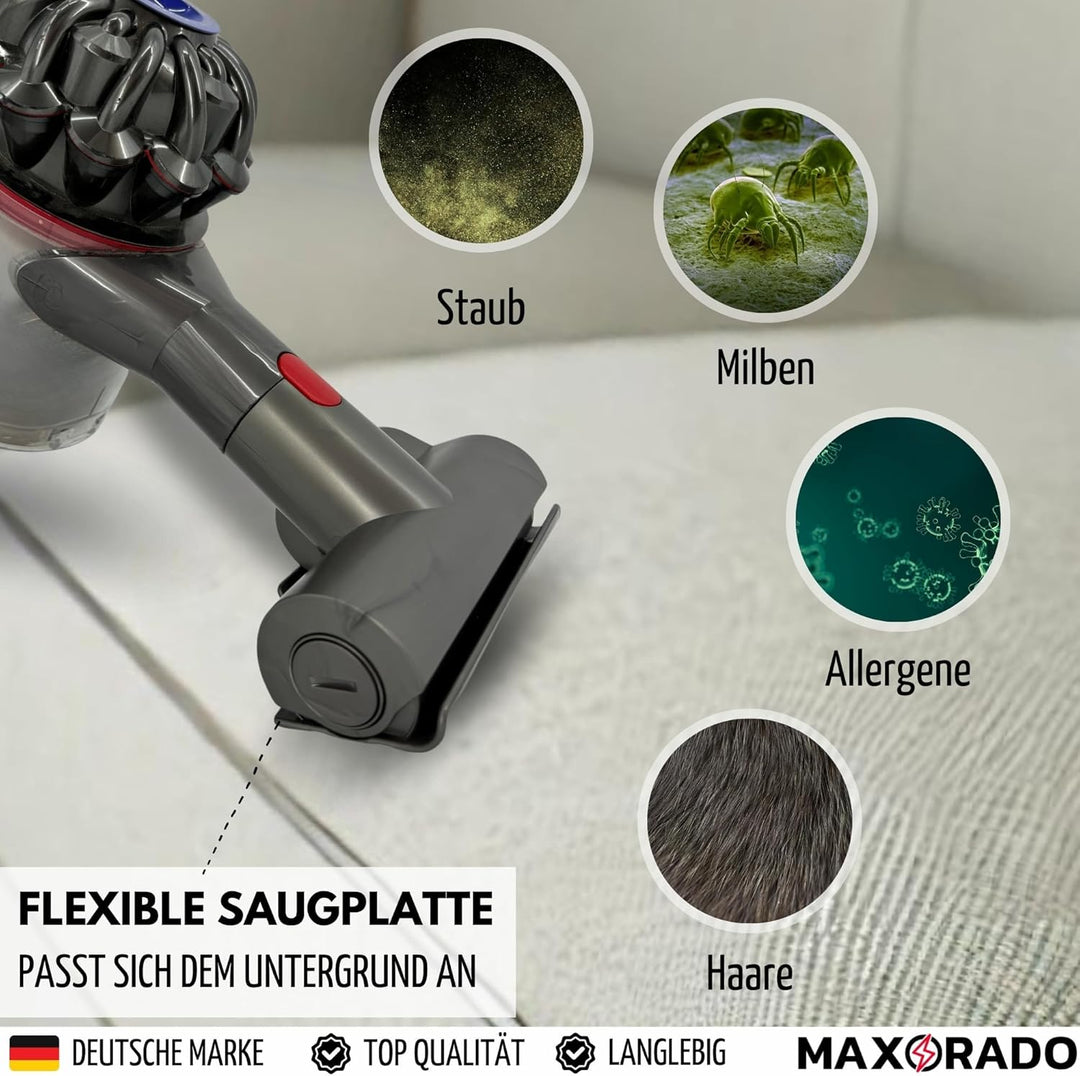 Ersatzteil für Dyson NEW Mini Turbodüse V7 V8 V10 V11 V15 Elektrobürste Turbinendüse Staub Tierhaar