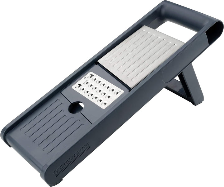 FACKELMANN Gemüsehobel #easyprepare, hochwertiger Gemüseschneider, Mandoline mit 4 verschiedenen Sch