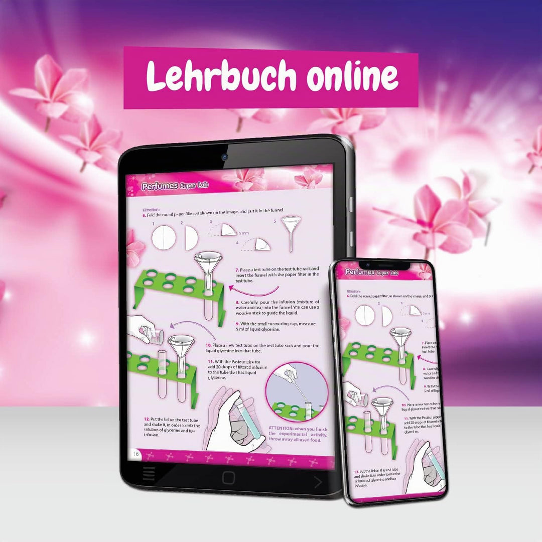 Science4you Super Parfümlabor für Kinder, 13 Experimente, mach dein eigenes Parfüm, Parfüm Selber Ma