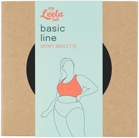 LEELA LAB Sport-BH Grosse Grössen, Bequem und Vielseitig, bietet Unterstützung ohne Einzuengen, mit
