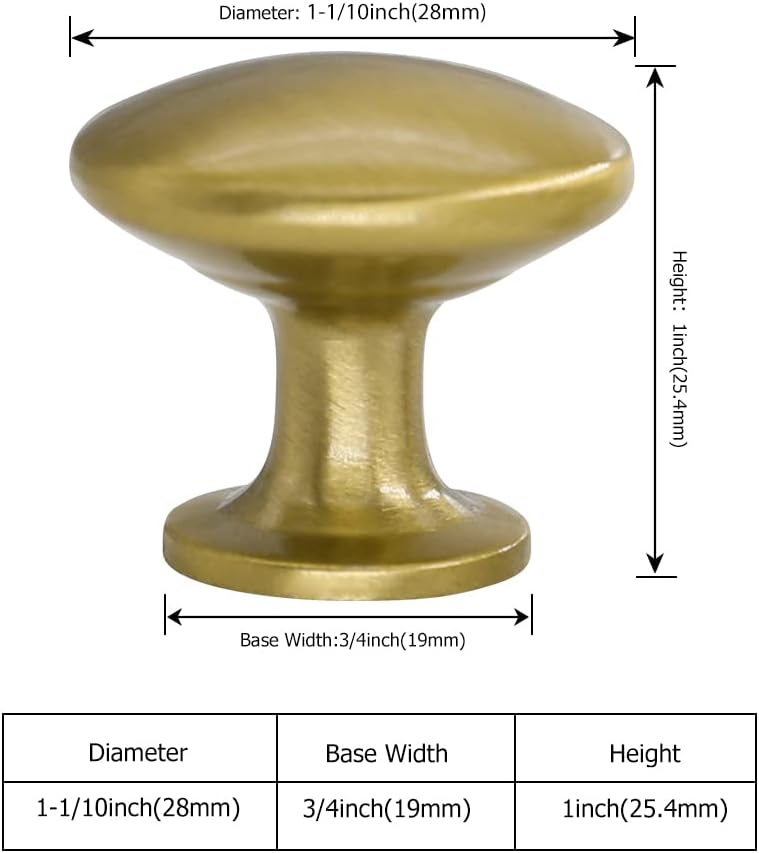 LONTAN 20 Stück Möbelknöpfe Gold Küchenknöpfe Schrankknöpfe Türknopf Gold Schrankknöpfe Vintage Schu