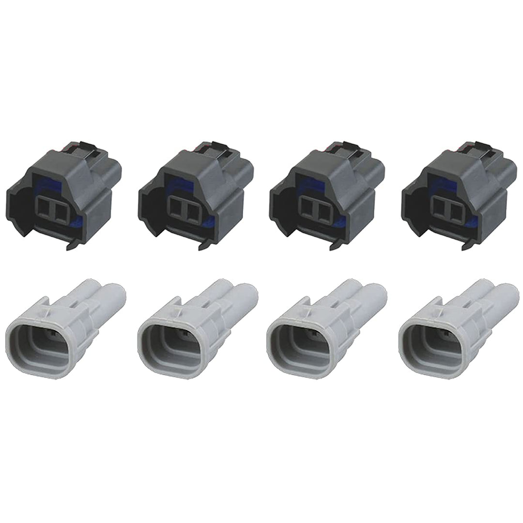 KFZ Ersatz Stecker – Einspritzdüse Benziner – NIPPON DENSO DUAL SLOT (4 x Set)