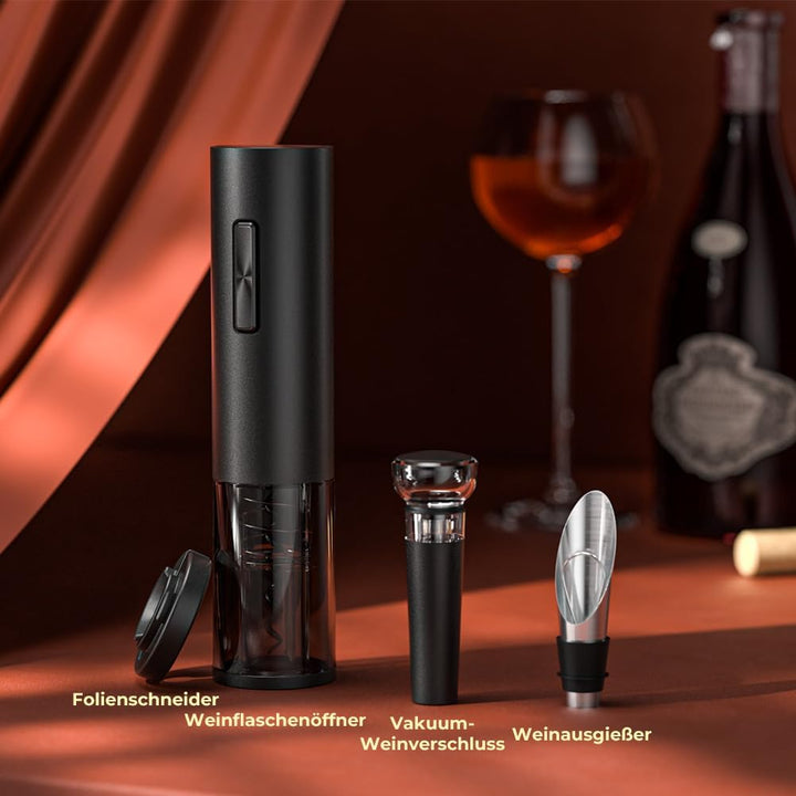 GHB Electric Bottle Opener Nero USB, Nero USB