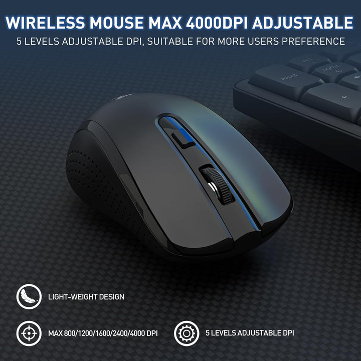 Redragon BS7634 Gaming-Tastaturen &amp; -Mäuse Combos Kabellos 104 Tasten