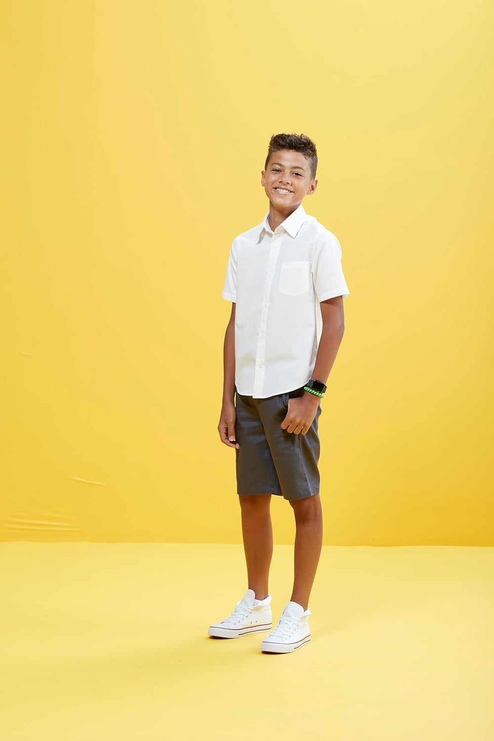 French Toast Jungen Schuluniform, Hemd mit Knöpfen 2 Jahre Weiss, 2 Jahre Weiß