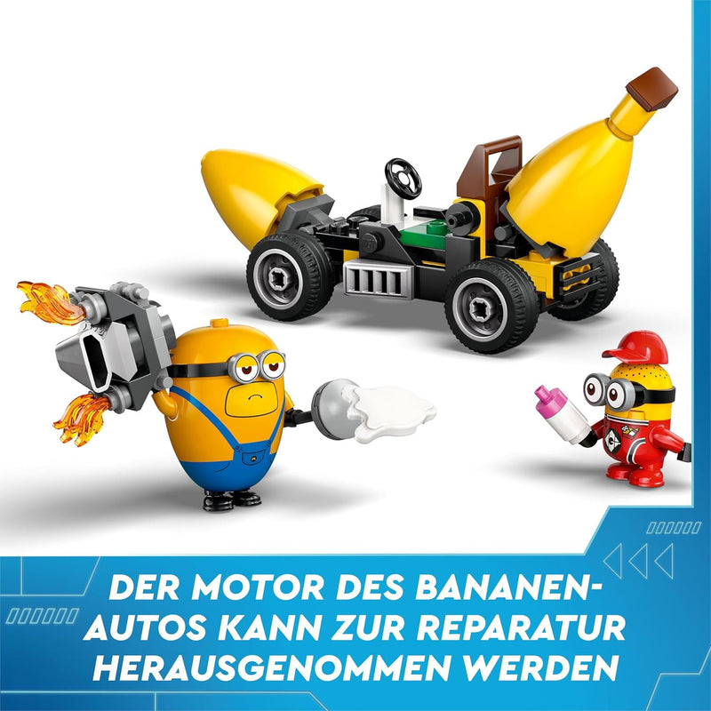 Lego Ich – Einfach unverbesserlich 4 Minions und das Bananen Auto, Spielset zu Ich – Einfach unverbe