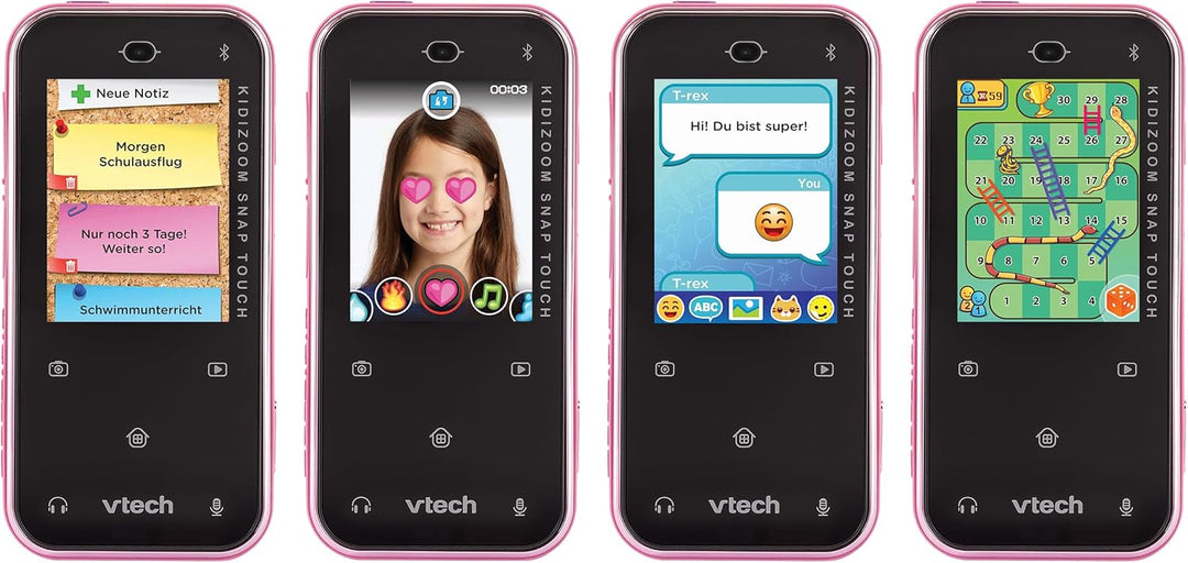 KidiZoom Snap Touch pink inkl. Tragetasche pink