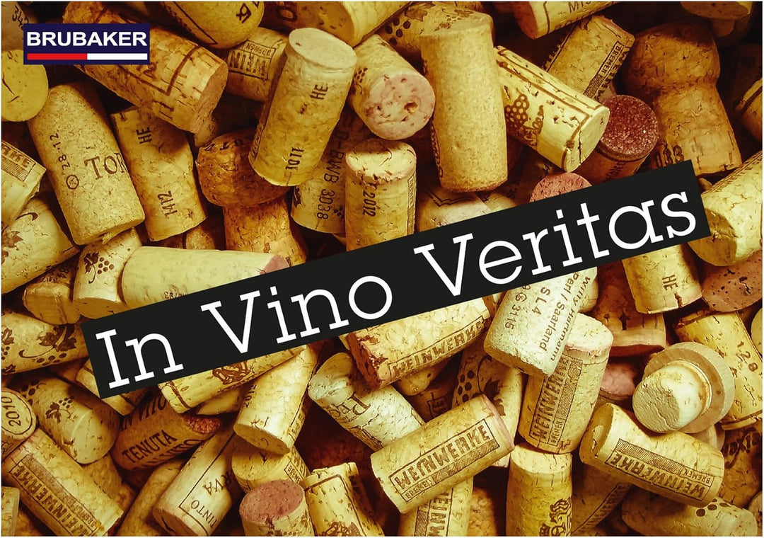 Brubaker Weinflaschenhalter Vintage Auto Oldtimer Flaschenständer Deko-Objekt Skulptur mit Grusskart