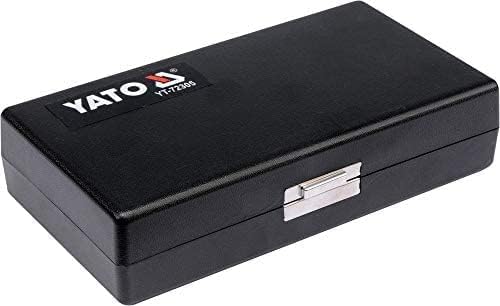 YATO DIGITAL OUTSIDE MICROMETER 0-25MM, 0.01MM, Violett, 0.34kg, Buchenholzgriff