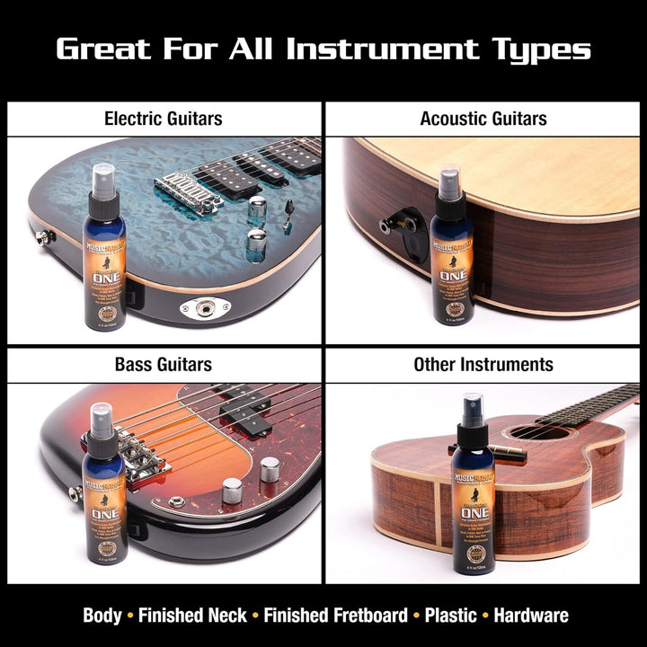 MusicNomad MN108 Premium Guitar Care 5-Piece Kit