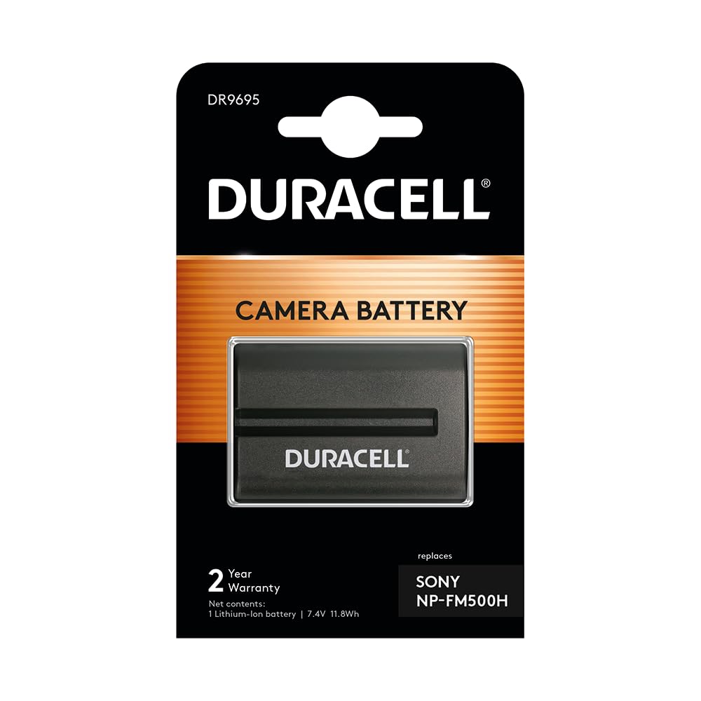 Duracell DR9695 Li-Ion Kamera Ersetzt Akku für NP-FM500H