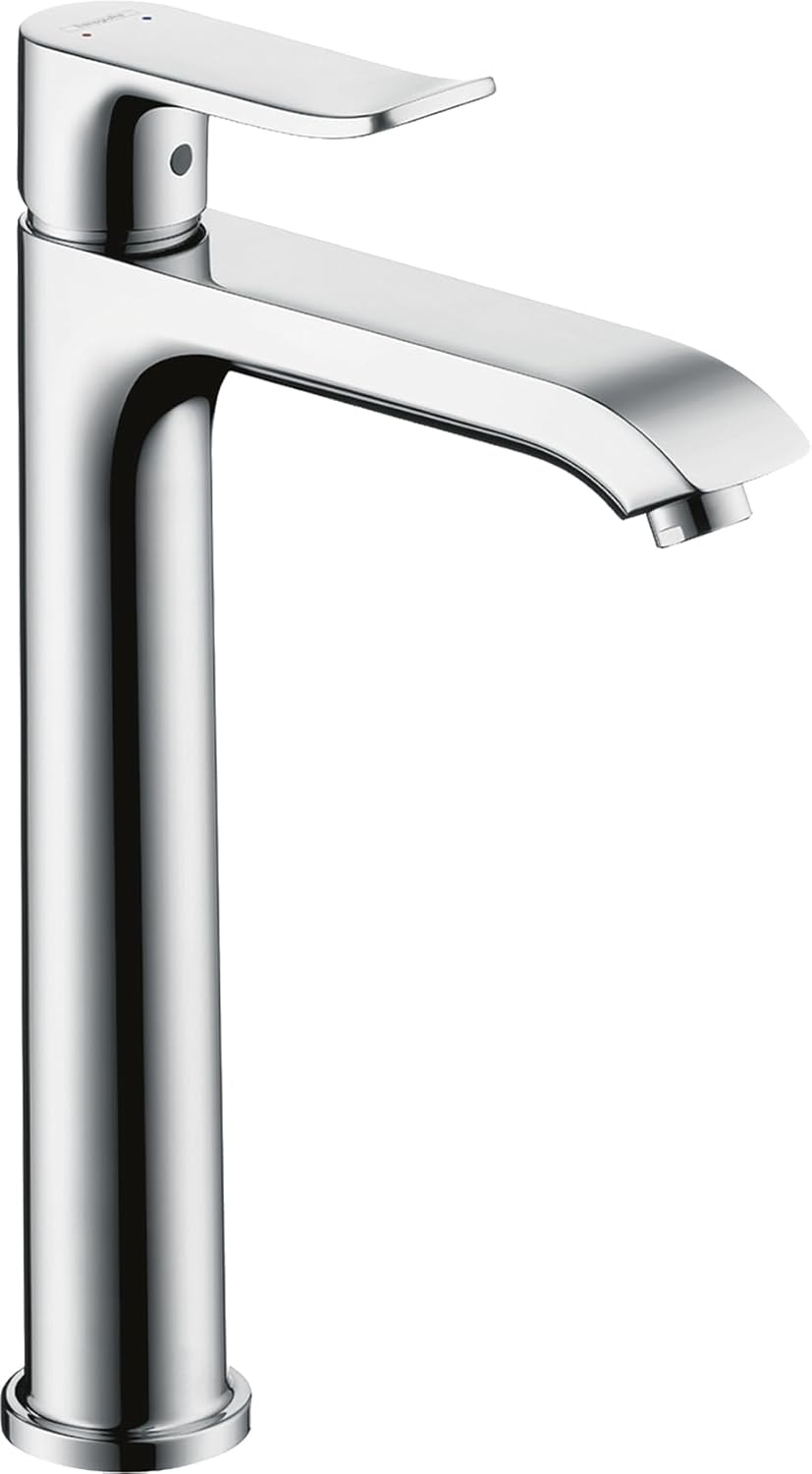 hansgrohe Wasserhahn Metris (Armatur mit Auslauf Höhe 200mm, ohne Ablaufgarnitur) Chrom Chrom Auslau