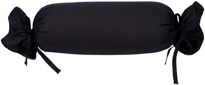 Janine Mako Satin Bettwäsche Uni Colors 135 x 200 cm schwarz 135 cm x 200 cm Schwarz, 135 cm x 200 c
