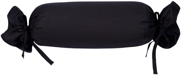 Janine Mako Satin Bettwäsche Uni Colors 155 x 200 cm schwarz 155 cm x 200 cm Schwarz, 155 cm x 200 c