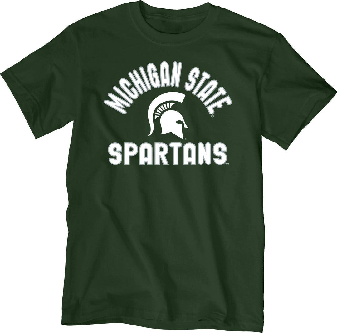 Blue 84 Herren Team Color T-Shirt Line Up Teamfarbe Farbe Michigan State Spartans XL, Michigan State