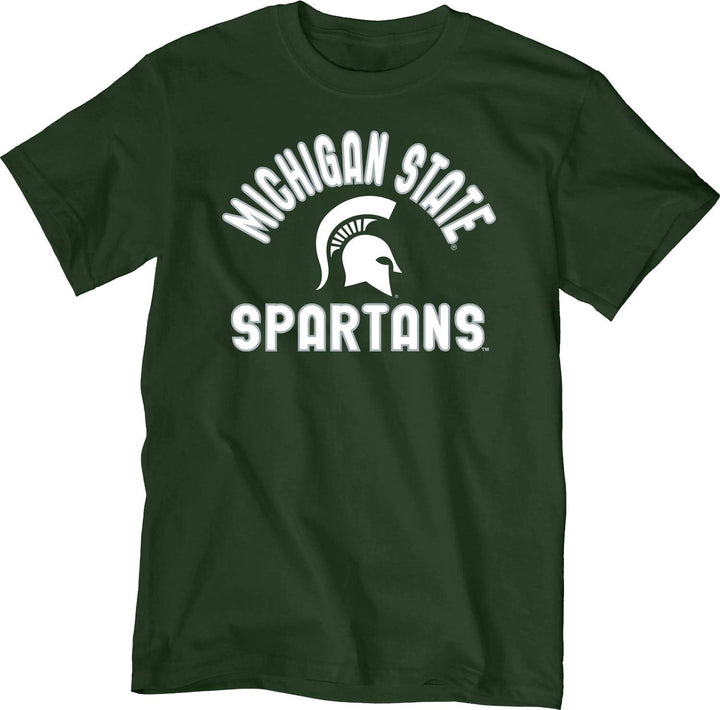 Blue 84 Herren Team Color T-Shirt Line Up Teamfarbe Farbe Michigan State Spartans XL, Michigan State