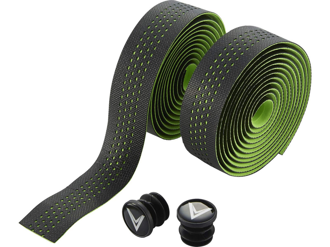 Voxom Lenkerband Silikon Gb8 neon reflektierend Griffe, schwarz, 185 x 3 cm