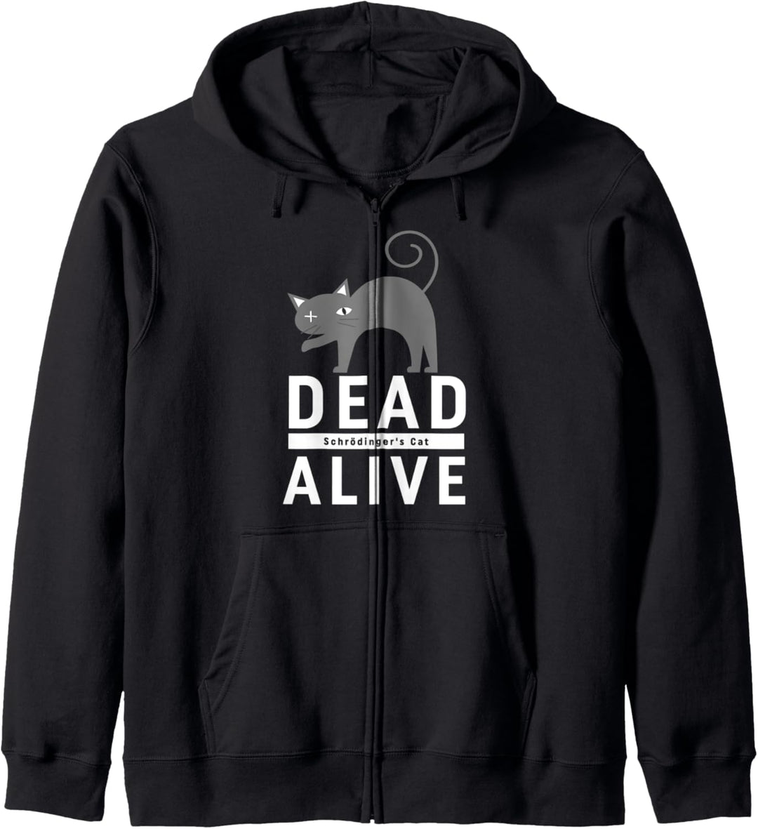 Wanted Dead & Alive Schroedingers Katze - Physiker Lehrer Kapuzenjacke