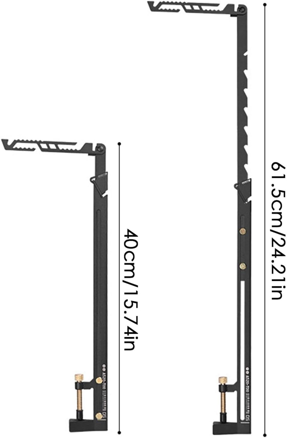 Camping-Lichtmast, Teleskop-Lampenständer | Leichter Laternenmast für den Aussenbereich mit Tischkle