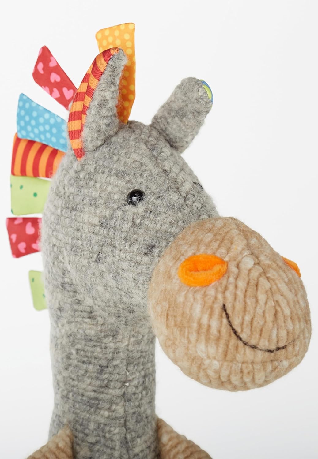 SIGIKID 42843 Stofftier Pferd Patchwork Sweety Kuscheltier zum Spielen & Schmusen aus weichem Materi