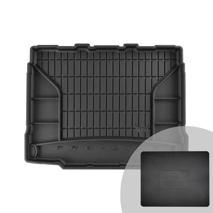 FROGUM ProLine 3D Gummimatte Exklusive Auto Kofferraummatte Kofferraumwanne für Skoda Yeti 2009-2018