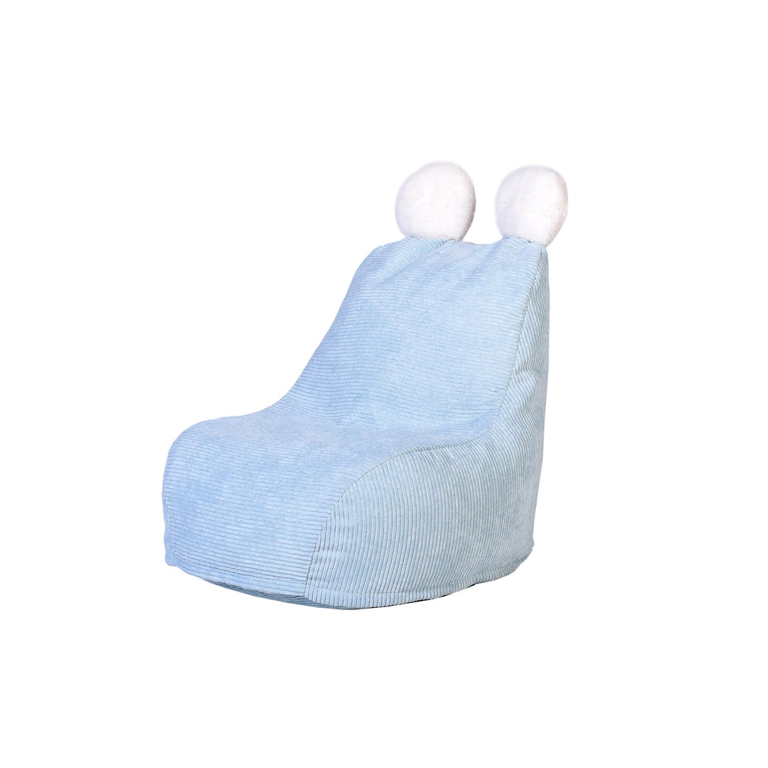 Sitzsack Birnenform für Kinder, Polyester, 40cm x 62cm x 70cm, Himmelweiss Himmelweiss Medium, Himme