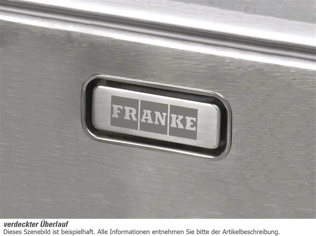 Franke Box BXX 110-45 Edelstahlspüle glatt - 122.0375.258 Unterbau