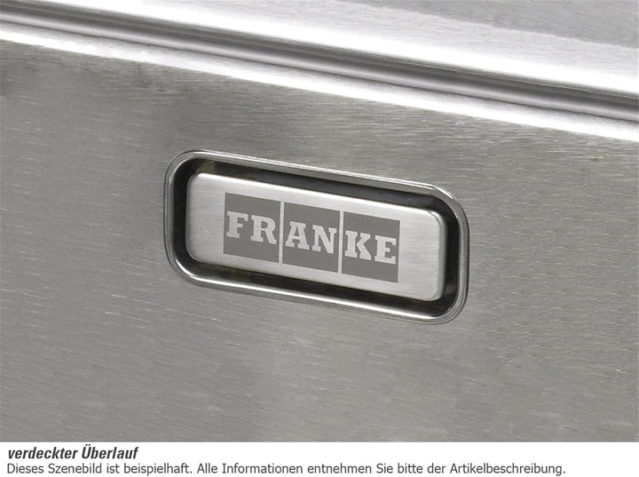 Franke Box BXX 110-45 Edelstahlspüle glatt - 122.0375.258 Unterbau