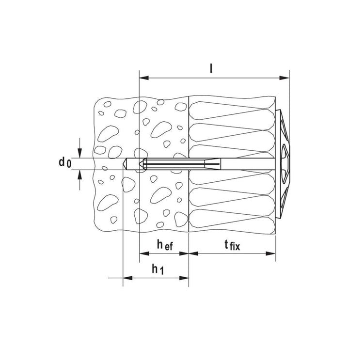 Fischer Dämmstoffhalter DHK 120, 80941