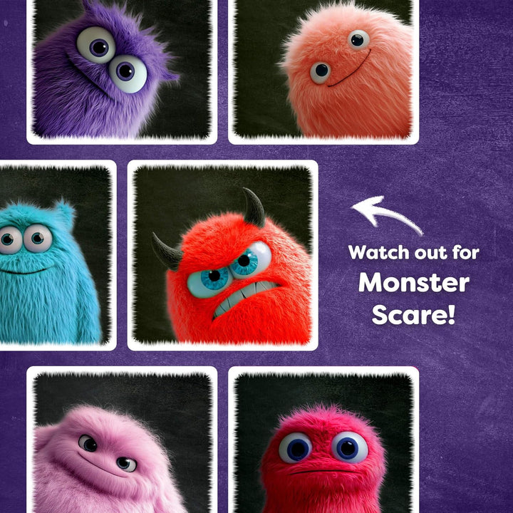 HABA Plush-o-mat – Monster-Kartenspiel in Cooler Kuschel-Optik – Lustiges Familienspiel rund um den