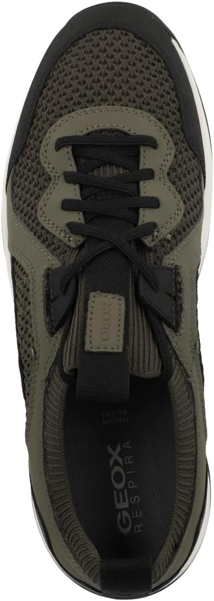 Geox Herren U Terrestre Sneaker 46 EU Lt Olive, 46 EU Lt Olive