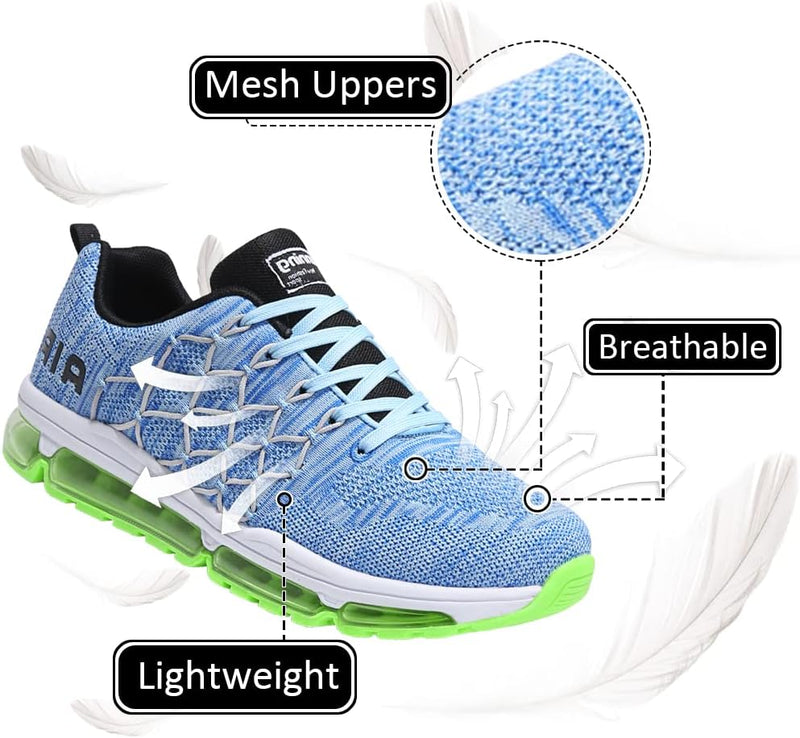 Sumateng Herren Damen Sportschuhe Air Sneakers Turnschuhe Unisex Laufschuhe Leichtgewichts Walkingsc