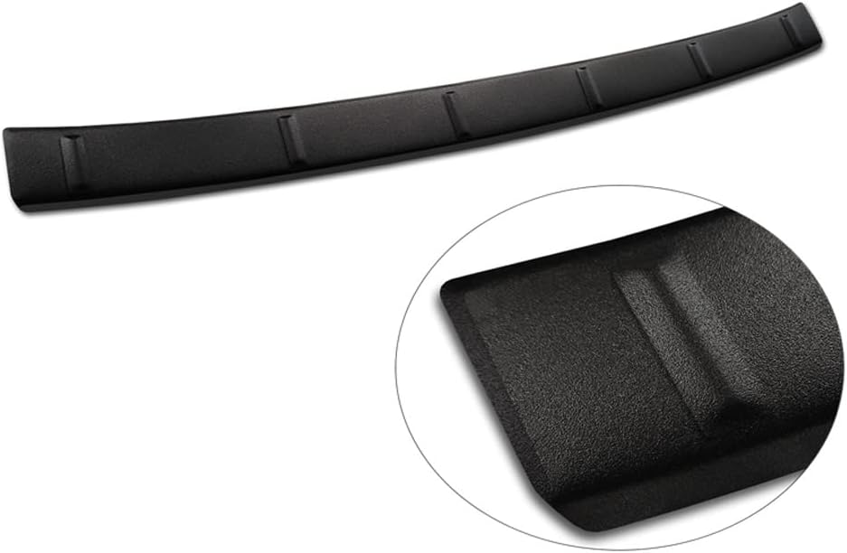 Avisa Matt-Schwarz Edelstahl Heckstossstangenschutz kompatibel mit Honda Civic XI HB 2022- &