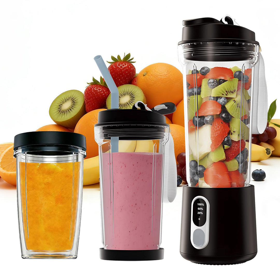 Tragbarer Mixer Standmixer Smoothie Maker : 500ml Mini Blender, Mini Mixer Smoothie Maker to go, 300