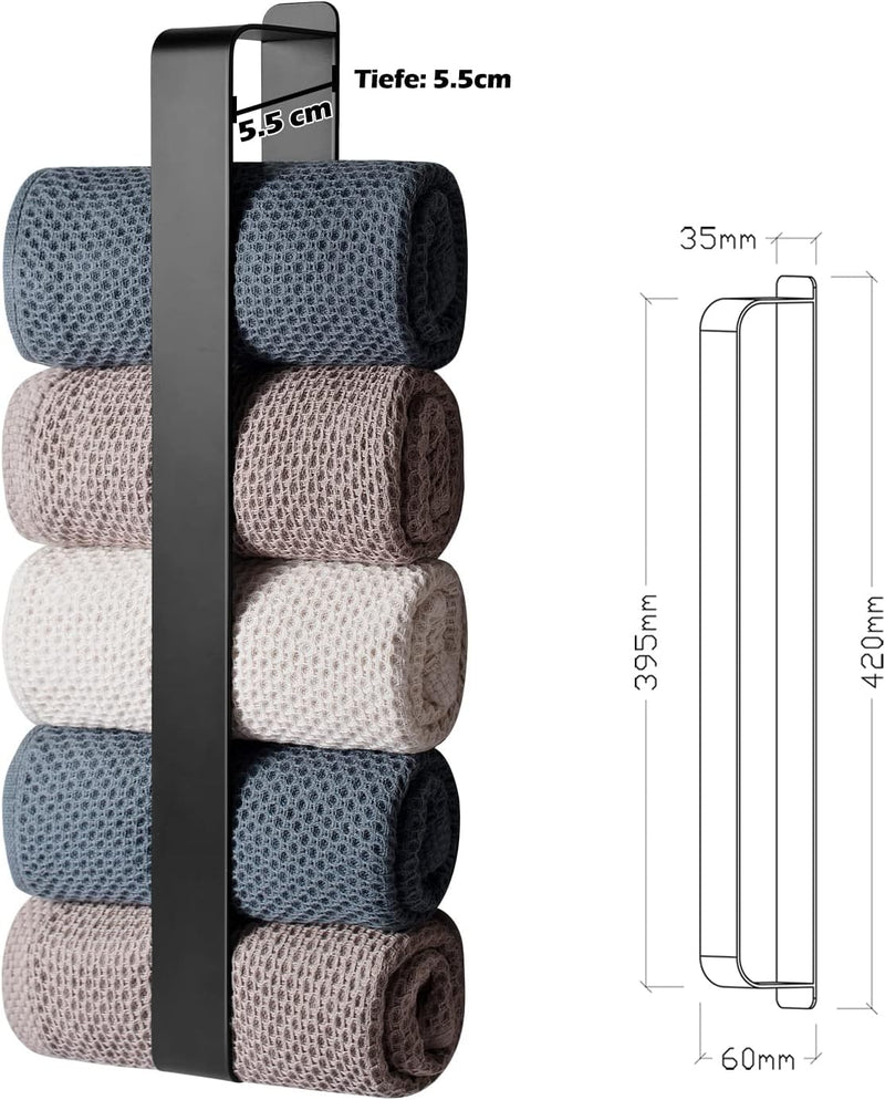 Handtuchhalter Ohne Bohren, Gästehandtuchhalter Selbstklebend, Badetuchhalter kleber, Edelstahl Hand