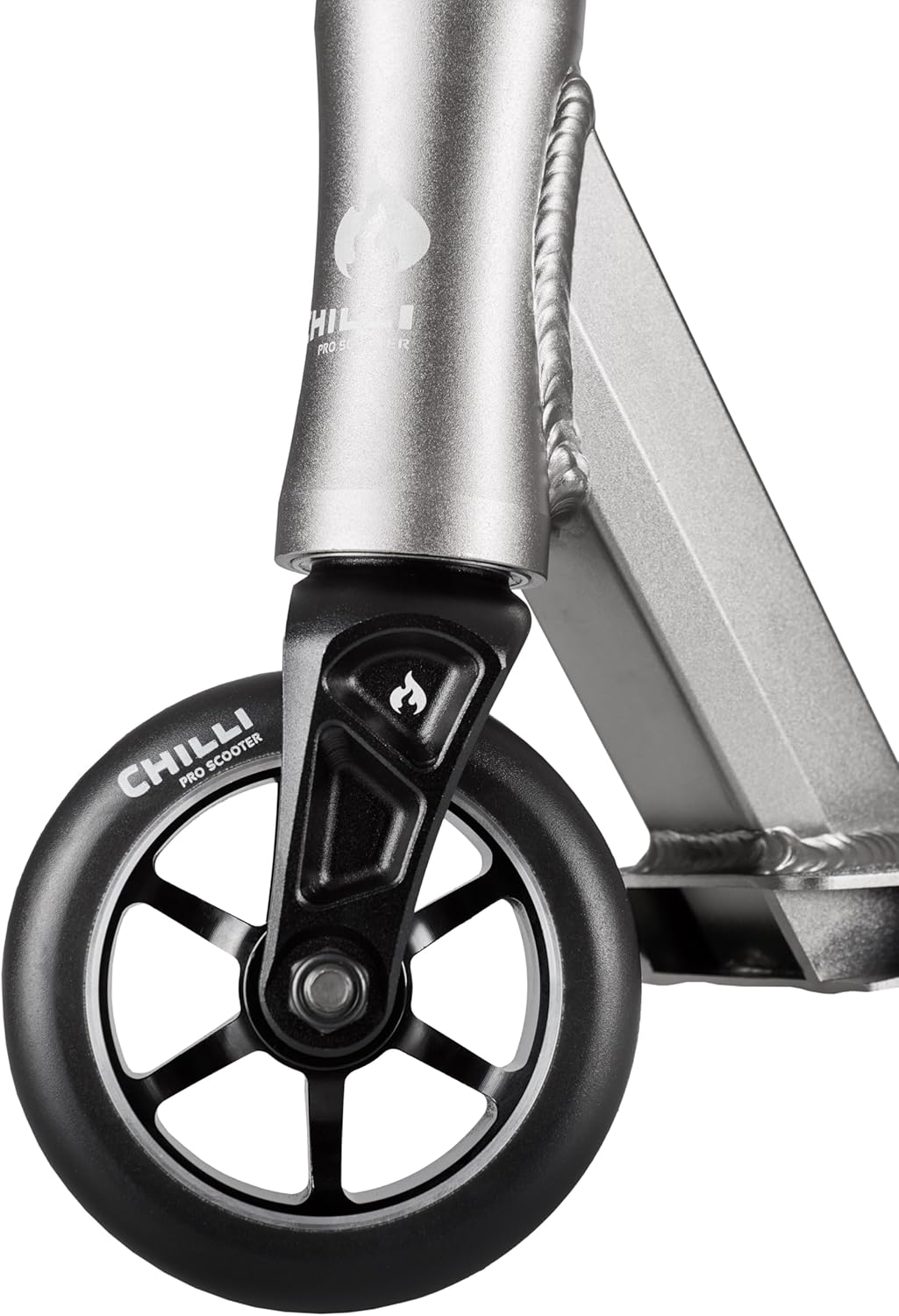 Chilli Pro Scooter 5000 Scooter 84 cm Grau-schwarz, 84 cm Grau-schwarz